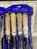 (2) SHOP FLATS W/ (2) 4PCS FIRMER CHISEL SETS, 8PCS NEEDLE FILES & (2) CORDED DRILLS - 5