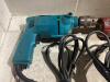 SHOP BOX OF CORDED TOOLS W/ (2) DRILLS, HEAT GUN & WORK-LIGHT BAR - 2