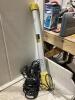 SHOP BOX OF CORDED TOOLS W/ (2) DRILLS, HEAT GUN & WORK-LIGHT BAR - 7