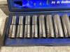 WESTWARD 16PCS-1/2" DRIVE DEEP SOCKET SET - SAE - 2
