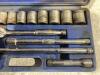 WESTWARD RATCHET/SOCKET SET - SAE - 3