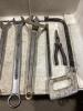 SHOP BOX OF MIXED WRENCHES & MISCELLANEOUS - SAE & METRIC - 2