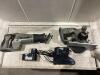 VIPER TOOL BOX W/ RECIPROCATING SAW, CIRCULAR SAW, (2) BATTERIES & CHARGER - PARTS - 2