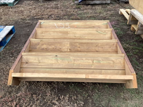 Wood stairs