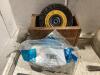 SHOP CRATE W/ CUT-OFF WHEELS, ANGLE GRINDER, LENS, GOGGLES,P & MISCELLANEOUS - 3