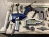 SHOP BOX OF PNEUMATIC TOOLS & ATTACHMENTS - 2