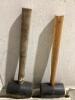SHOP PAIL OF MIXED HAMMERS & HATCHETS - 5