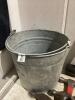 SHOP PAIL OF MIXED HAMMERS & HATCHETS - 6