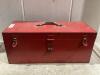 TOOL BOX W/ MISCELLANEOUS CONTENTS - WRENCH SET