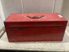 TOOL BOX W/ MISCELLANEOUS CONTENTS - WRENCH SET - 4