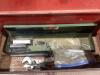 TOOL BOX W/ MISCELLANEOUS CONTENTS - WRENCH SET - 7