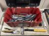 CRAFTSMAN 17" TOOL BOX W/ SCREWDRIVERS, PILERS, HAMMER & MISCELLANEOUS - 2
