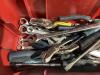CRAFTSMAN 17" TOOL BOX W/ SCREWDRIVERS, PILERS, HAMMER & MISCELLANEOUS - 3