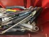 CRAFTSMAN 17" TOOL BOX W/ SCREWDRIVERS, PILERS, HAMMER & MISCELLANEOUS - 4