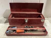TOOL BOX W/ MISCELLANEOUS CONTENTS
