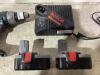 BOSCH DRILL SET W/ CHARGER & BATTERIES - 3