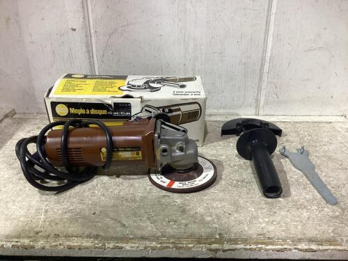 BENCH-MARK CORDED DISC GRINDER 115MM/4-1/2-PO