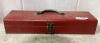 TOOL BOX W/ SATEFY GLASSES, TORCH ATTACHMENTS & MISCELLANEOUS - 6