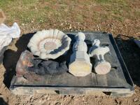 Cement Yard Decor