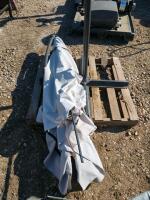 Large Patio Umbrella With Stand