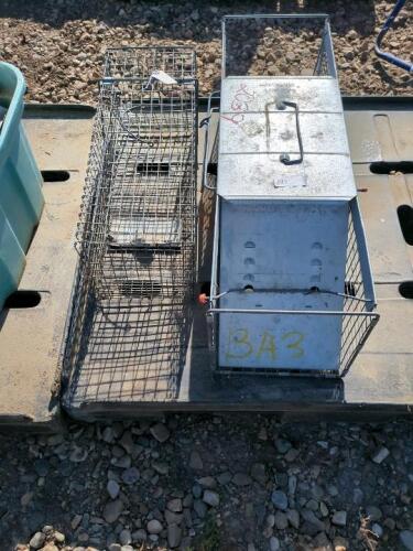 2 Live Animal Traps