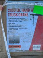 CargoMaster Hand Winch Truck Crane