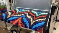 HOMEMADE RUG - MULTI COLOUR PATTERN