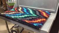 HOMEMADE RUG - MULTI COLOUR DESIGN
