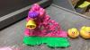 FLAT W/ASSORTED TOYS - MINNIE MOUSE, ARIAL, DUCKS, DOLPHINS, CRABS - 4