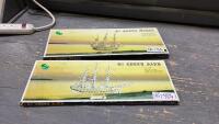 (2) MODEL SHIP BUILDING KITS