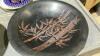 (2) ASIAN INSPIRED ITEMS - PLATES, WALL PLAQUES, VASES - 7