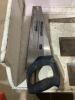 MITRE BOX W/ (5) MIXED HAND SAWS - 2