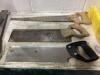 MITRE BOX W/ (5) MIXED HAND SAWS - 3
