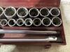 RATCHET SOCKET SET - SAE - 4