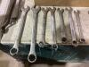 SHOP FLAT OF MIXED WRENCHES - SAE - 2