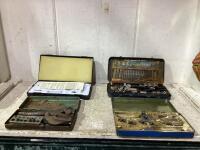 (4) SETS OF INCOMPLETE SOCKETS, TAP/DIE, SOLDERING-IRON-TORCH & MISCELLANEOUS