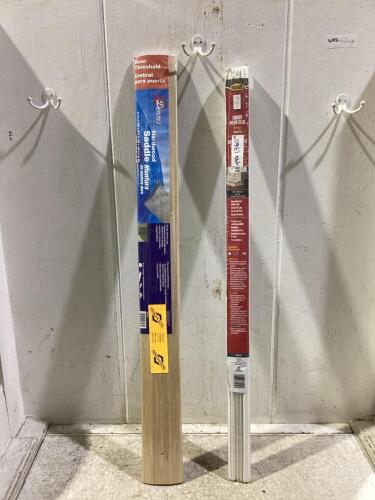 MD-UNDER DOOR SEAL 36" & HARDWOOD SADDLE