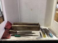 SHOP BOX OF MIXED FILES