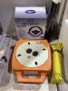SHOP BOX OF MISCELLANEOUS W/ X-HOSE PRO, DRILL PUMP KIT & EXTENSION CORD REEL - 4