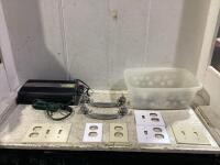 XANTREX POWER INVERTER-1000 W/ MISCELLANEOUS PARTS