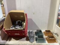 SHOP CRATE OF MIXED BRACKETS