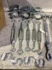 SHOP BOX OF MIXED TURN-BUCKLE PARTS & CHAINS - 2