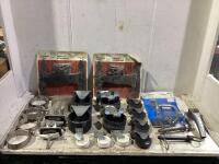 SHOP BOX OF MIXED CASTOR WHEELS & MISCELLANEOUS PARTS