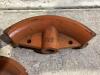 SHOP PAIL OF ORANGE PIPE BENDER PARTS - 5