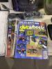 SHOP TOTE OF MIXED CABLES, MAGAZINES, 3D GLASSES, POWER STRIP & MISCELLANEOUS - 2