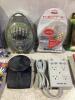 SHOP TOTE OF MIXED CABLES, MAGAZINES, 3D GLASSES, POWER STRIP & MISCELLANEOUS - 4