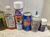 SHOP BOX W/ INTERNATIONAL HARVESTER RADIO & MIXED FLUIDS - 3