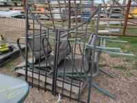 Patio Chairs & Aluminum Gate