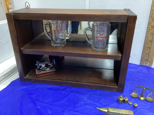 DISPLAY CABINET W/TINY COLLECTIBLES