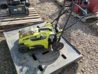 Ryobi Electric Lawnmower W/bag